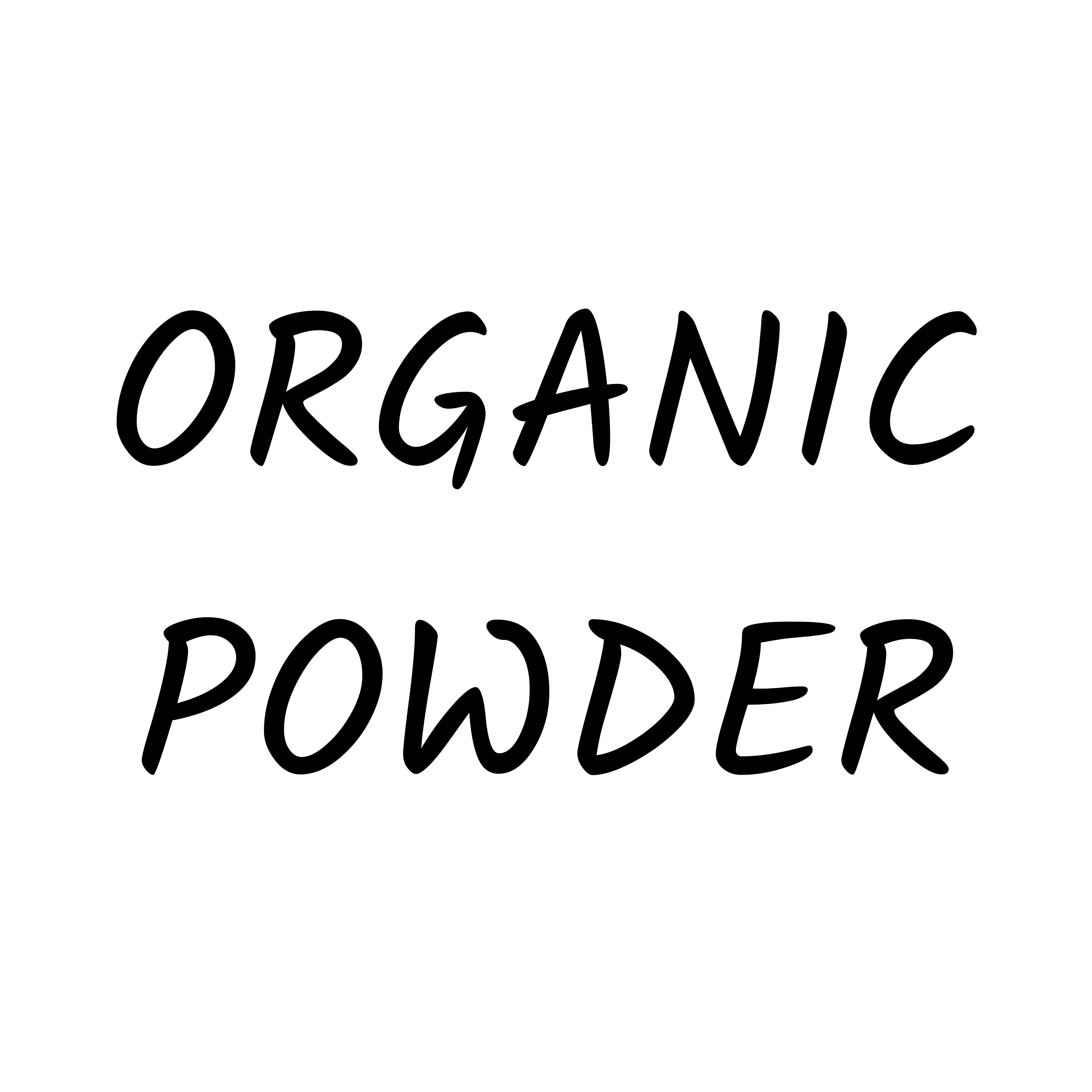 ORGANIC POWDER'S