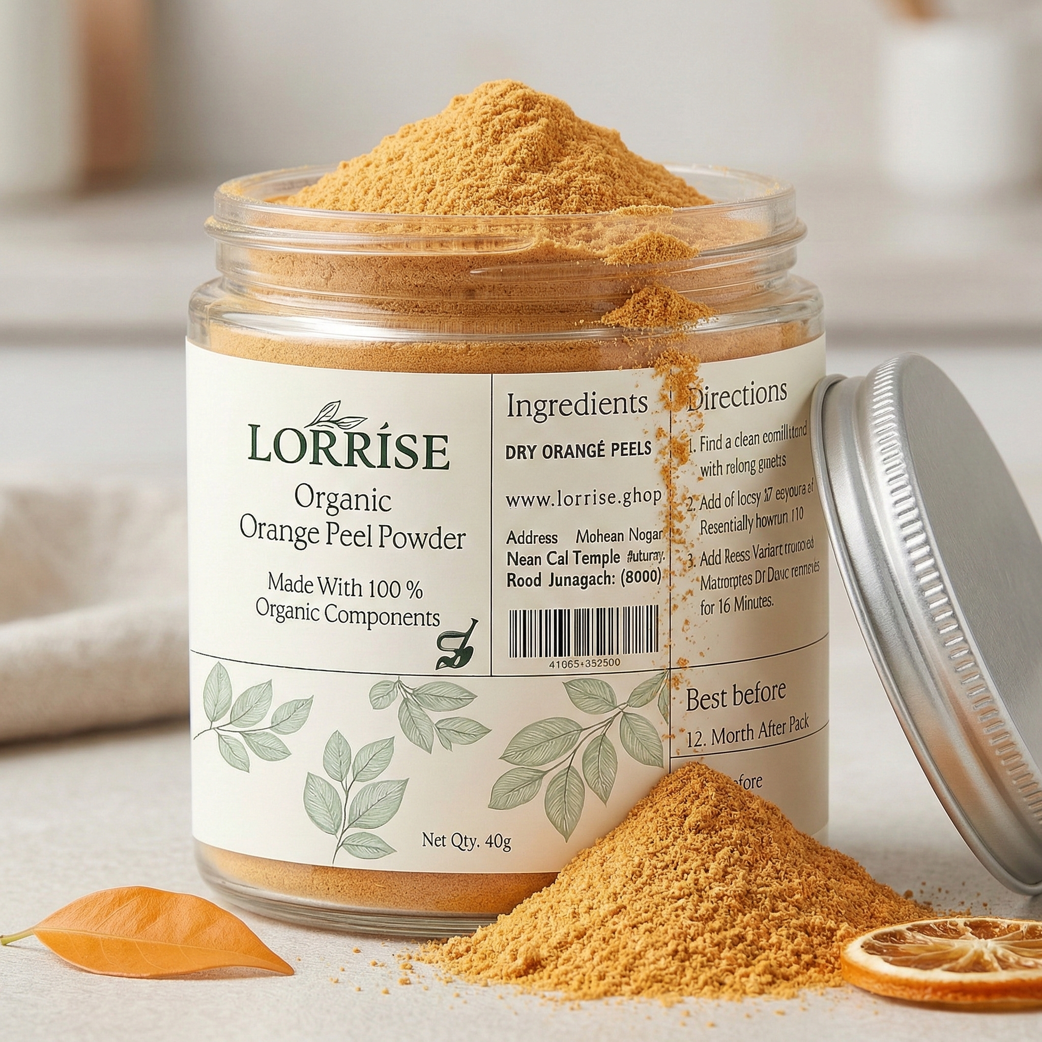 Combo 2 (Fuler's Earth , Orange Pill , Neem Powder , Dead See Mud Powder)