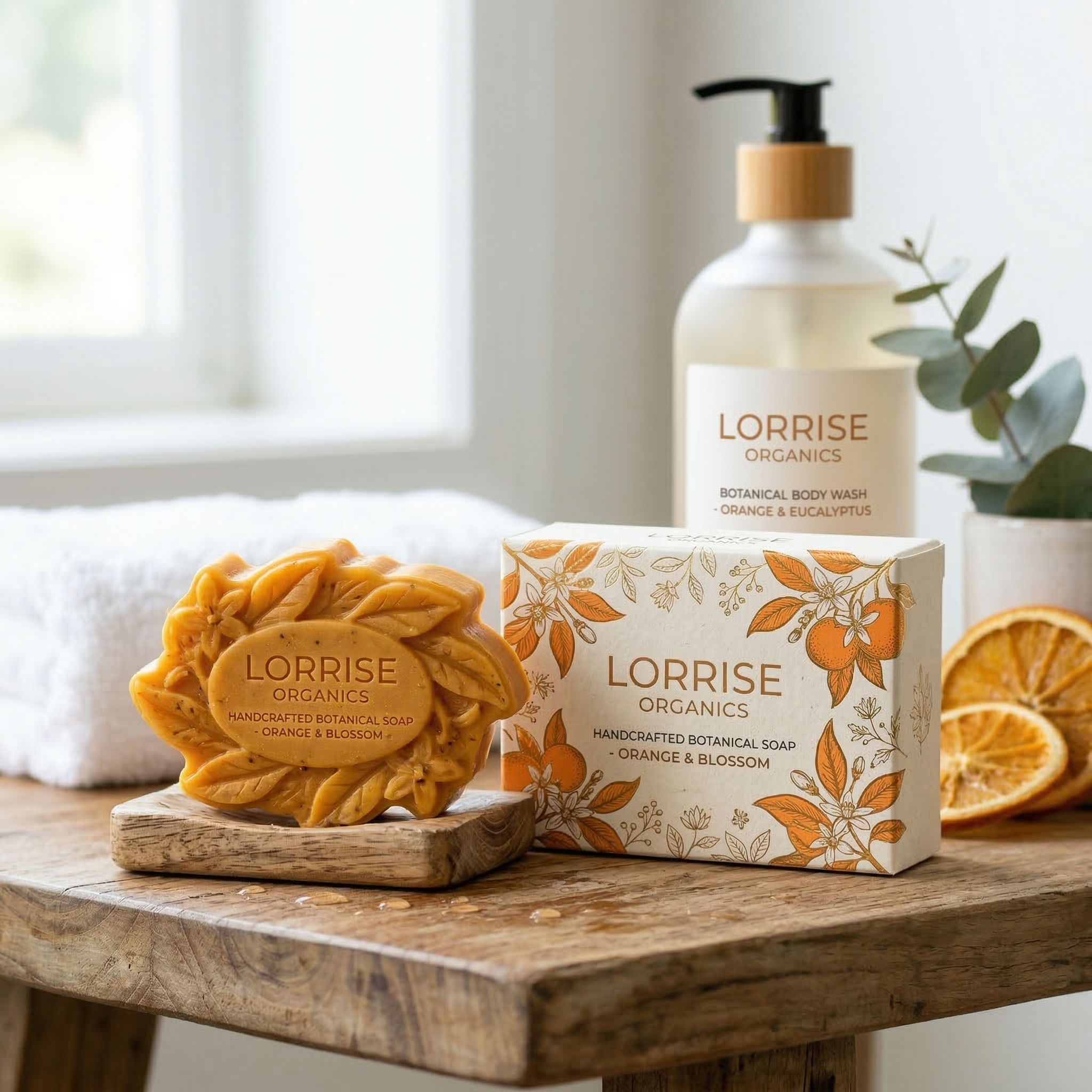 Organic Orange Pill Soap